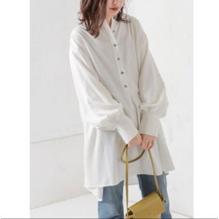 ナチュラルクチュール(natural couture)のナチュラルクチュール⭐︎ギャザースリーブシャツ(シャツ/ブラウス(長袖/七分))