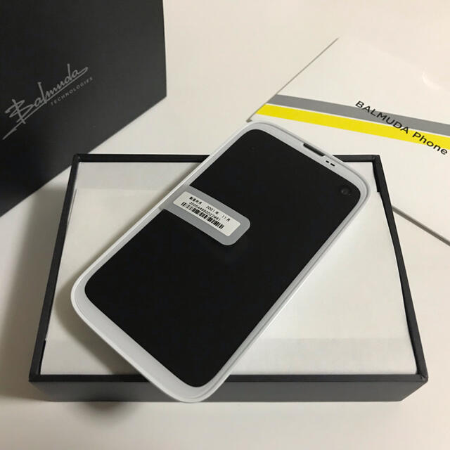 ★早い者勝ち★ 〓SoftBank BALMUDA Phone ブラック 新品