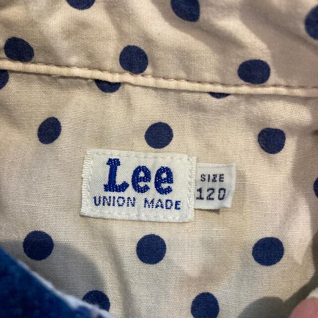 Lee(リー)のLee キッズ　デニムワンピース　120 キッズ/ベビー/マタニティのキッズ服女の子用(90cm~)(ワンピース)の商品写真