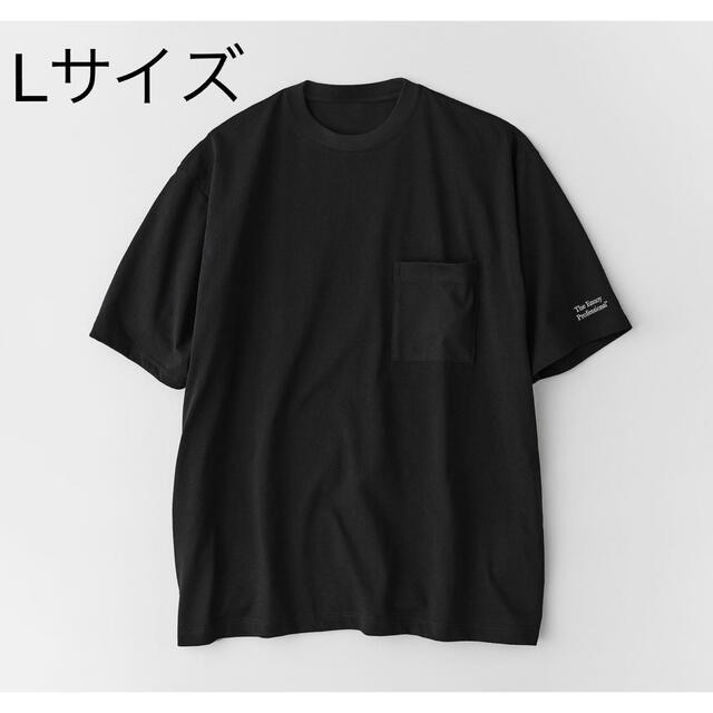 1LDK SELECT(ワンエルディーケーセレクト)のENNOY POCKET T-SHIRTS Lサイズ BLACK × WHITE メンズのトップス(Tシャツ/カットソー(半袖/袖なし))の商品写真