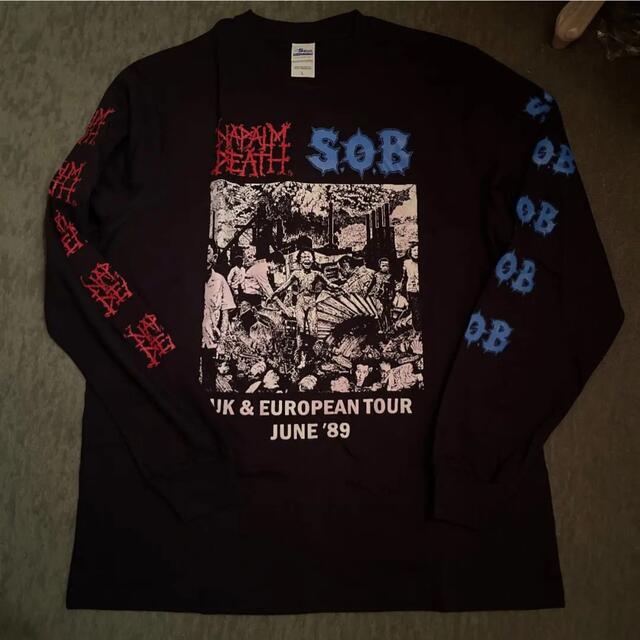 希少 S.O.B & NAPALM DEATH Tシャツ