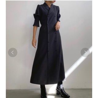 アメリヴィンテージ(Ameri VINTAGE)のAmeri vintage TAILOR SUSPENDER DRESS  (ロングワンピース/マキシワンピース)