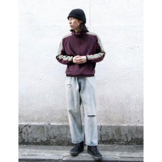 サスクワッチファブリックス(SASQUATCHfabrix.)のSasquatchfabrix　LACE TAPE TRACK JACKET(ジャージ)