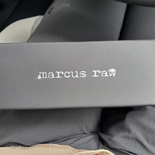 marcus  raw 　マーカス　ロウ　眼鏡　メタル　ブラック　クロス