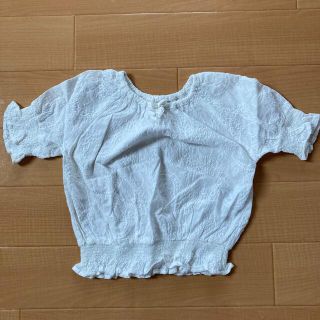 ジーユー(GU)のジーユー　GU トップス　110 ＊ブラウス、女の子、夏服(Tシャツ/カットソー)