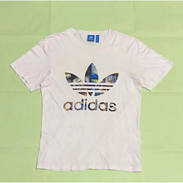 【人気】adidas　アディダス　ビッグロゴTシャツ　トレフォイルロゴ　カラフル