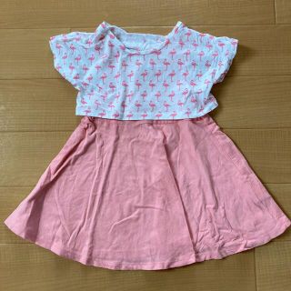 オールドネイビー(Old Navy)の美品　オールドネイビー　ワンピース　90＊女の子、夏服、タンクトップ(ワンピース)