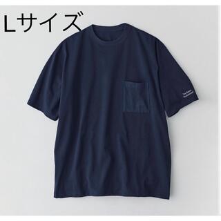 ワンエルディーケーセレクト(1LDK SELECT)のENNOY POCKET T-SHIRTS Lサイズ NAVY × WHITE(Tシャツ/カットソー(半袖/袖なし))