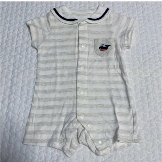 【panda様　専用】ロンパース✩カバーオール✩3枚セット✩50〜60 キッズ/ベビー/マタニティのベビー服(~85cm)(ロンパース)の商品写真