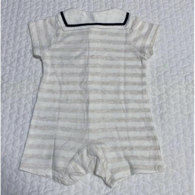 【panda様　専用】ロンパース✩カバーオール✩3枚セット✩50〜60 キッズ/ベビー/マタニティのベビー服(~85cm)(ロンパース)の商品写真