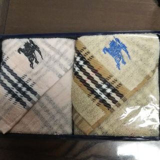 バーバリー(BURBERRY)のともちゃん様専用バーバリー ウォッシュタオルセット(タオル/バス用品)