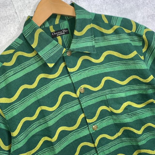 最新入荷】 ②カラフルChristian Dior MONSIEUR ポロシャツ