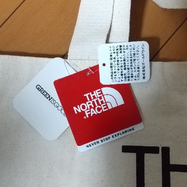 THE NORTH FACE(ザノースフェイス)の新品  THE NORTH FACE  オーガニック コットン トート メンズのバッグ(トートバッグ)の商品写真