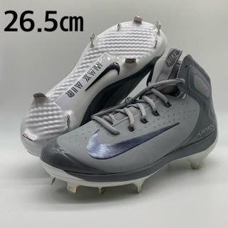 ナイキ(NIKE)のNIKE 野球　スパイク　金具　グレー　26.5㎝　日本未発売(シューズ)