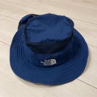 ザノースフェイス(THE NORTH FACE)のザノースフェイス サンシールドハット　KMサイズ　ネイビー　NNJ01810(帽子)