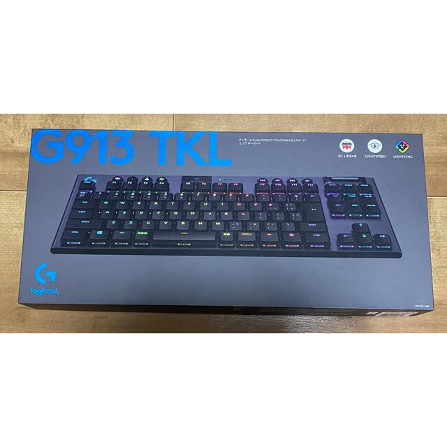 Logicool G913 TKL リニア(赤軸)の通販 by さき Shop｜ラクマ