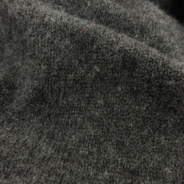 Eddie Bauer(エディーバウアー)のエディーバウアーニット セーター ジャケット ウール グレー XL ■SM0 メンズのトップス(ニット/セーター)の商品写真