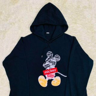 Disney ディズニー 公式 ミッキー 耳付き パーカー 裏起毛 紺 Llサイズの通販 By ホワイト S Shop ディズニーならラクマ