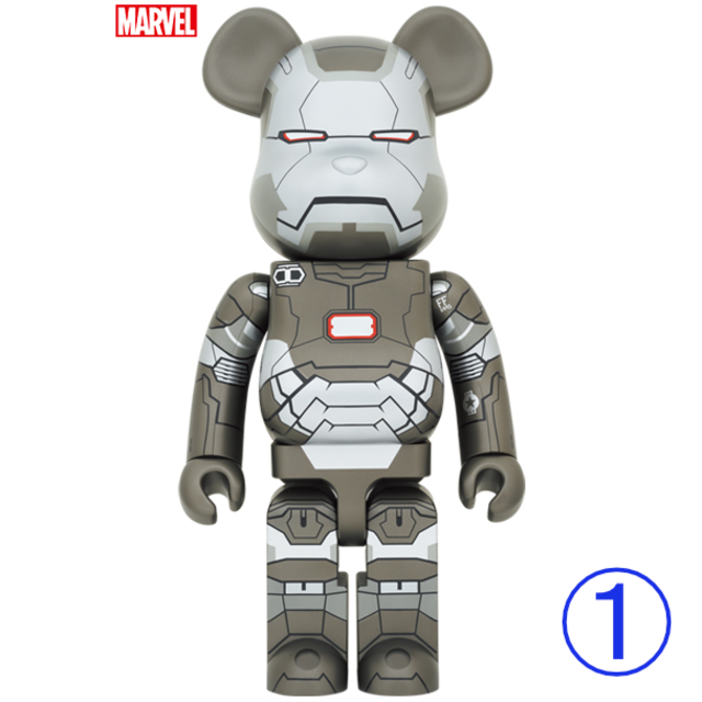 MEDICOM TOY(メディコムトイ)のBE@RBRICK WAR MACHINE 1000％ ① エンタメ/ホビーのフィギュア(その他)の商品写真