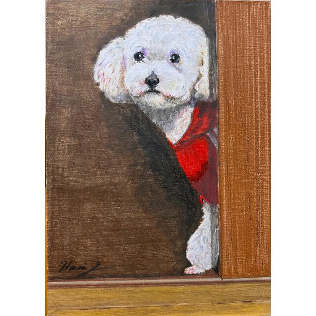 トイプードル・色鉛筆原画 A4 (47) 絵画 | d-edge.com.br
