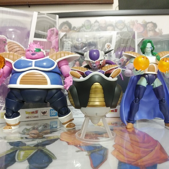 ドラゴンボール　フィギュアーツ　フリーザ　ドドリア　ザーボン　セット