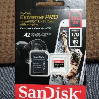 サンディスク(SanDisk)のmicroSDXC 256GB SanDisk サンディスク Extreme P(PC周辺機器)