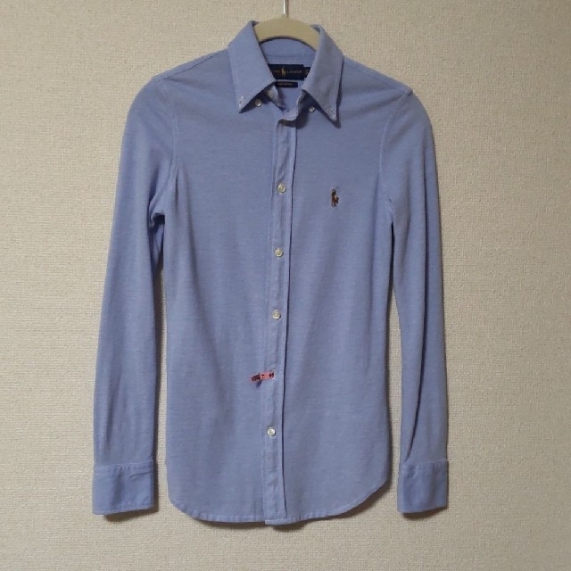 Ralph Lauren(ラルフローレン)の[値下げ]Ralph Lauren   KNIT OXFORD シャツ レディースのトップス(シャツ/ブラウス(長袖/七分))の商品写真