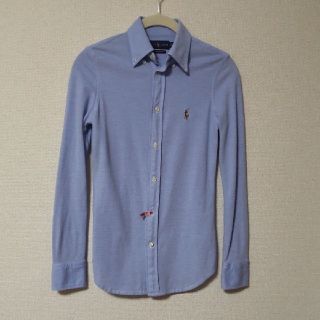 ラルフローレン(Ralph Lauren)の[値下げ]Ralph Lauren   KNIT OXFORD シャツ(シャツ/ブラウス(長袖/七分))