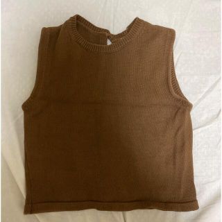 マウジー(moussy)のMOUSSY ニット　タンクトップ(タンクトップ)