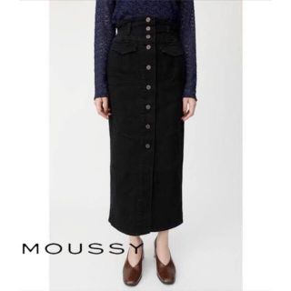 マウジー(moussy)のMOUSSY コルセットボタンスカート(ロングスカート)