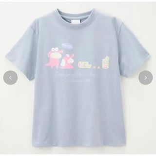 シマムラ(しまむら)の【人気】【完売品】クレヨンしんちゃん×シナモロール コラボ　半袖　tシャツ　綿(Tシャツ(半袖/袖なし))