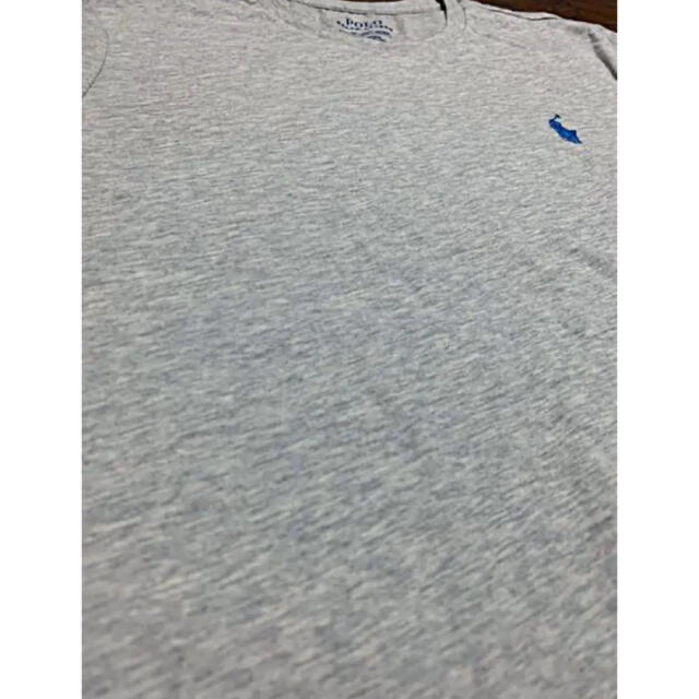 Ralph Lauren(ラルフローレン)の【新品】ラルフローレン クルーネックTシャツ XS  グレー レディースのトップス(Tシャツ(半袖/袖なし))の商品写真