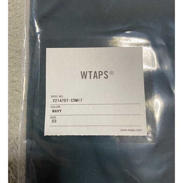 22SS 新品 WTAPS ACADEMY SS COPO ネイビー Lサイズ