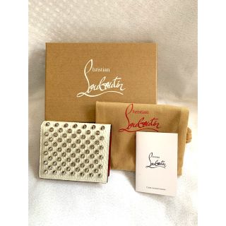 クリスチャンルブタン(Christian Louboutin)の美品 クリスチャン ルブタン  2つ折り財布  PALATIN(財布)