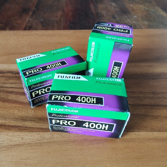 期限切れフィルム pro400H - フィルムカメラ