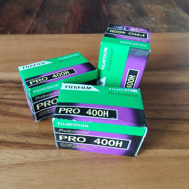 期限切れフィルム pro400H