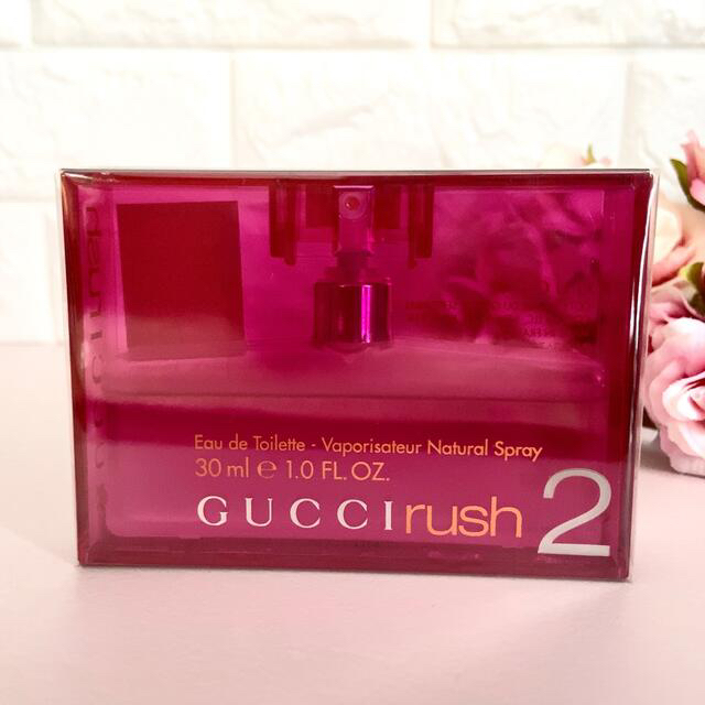 廃盤 香水 グッチラッシュ2 オードトワレGUCCI rush2 30ml+