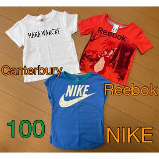 リーボック(Reebok)のTシャツ　キッズ　100 3枚セット　NIKE Reebok ジャングルブック(Tシャツ/カットソー)