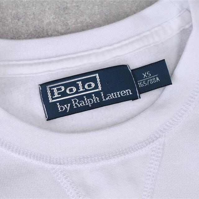 POLO RALPH LAUREN(ポロラルフローレン)のPolo Ralph Lauren ポロラルフローレン カットオフ ロゴ刺繍 レディースのトップス(トレーナー/スウェット)の商品写真