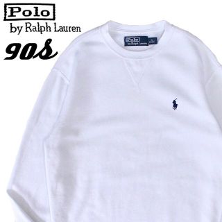 ポロラルフローレン(POLO RALPH LAUREN)のPolo Ralph Lauren ポロラルフローレン カットオフ ロゴ刺繍(トレーナー/スウェット)