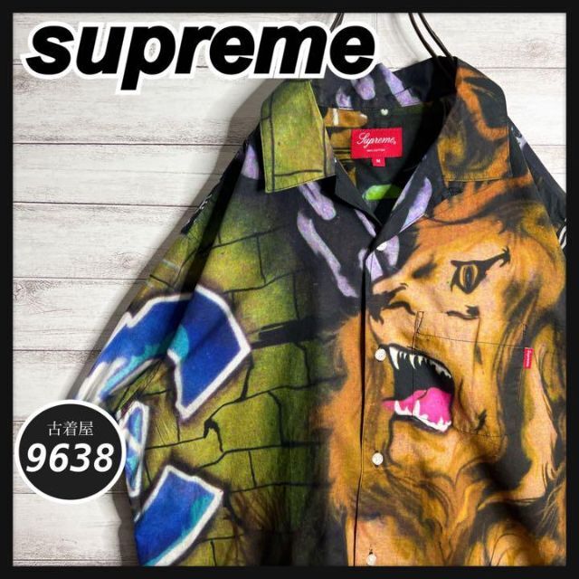 【入手困難!!】シュプリーム ✈︎総柄 半袖シャツ ゆるだぼ  supreme