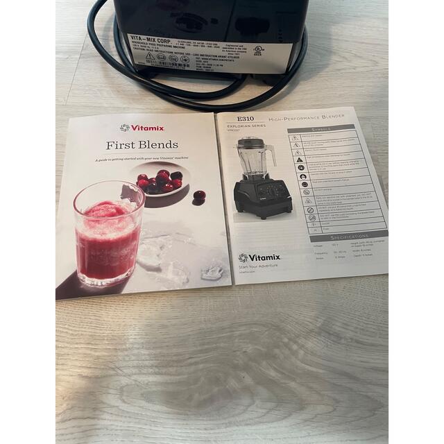 Vitamix E310 ブレンダー/黒色(ブラック) 5年保証付き | www.oa
