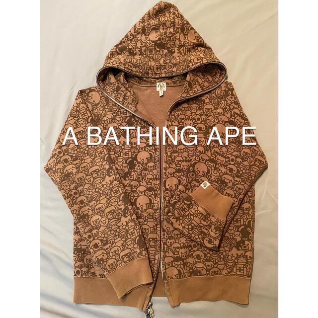 【ベイプ】A BATHING APE  アニマルパーカー