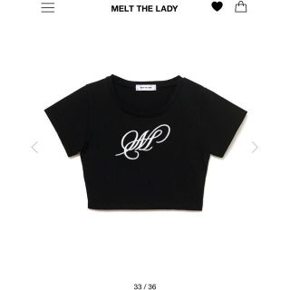 バブルス(Bubbles)のmelt the lady メルトザレディ ”m”nano t-shirt(Tシャツ(半袖/袖なし))