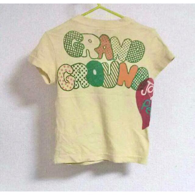 GrandGround(グラグラ)のグラグラ ベア Tシャツ　80cm 子供服 キッズ/ベビー/マタニティのベビー服(~85cm)(Ｔシャツ)の商品写真