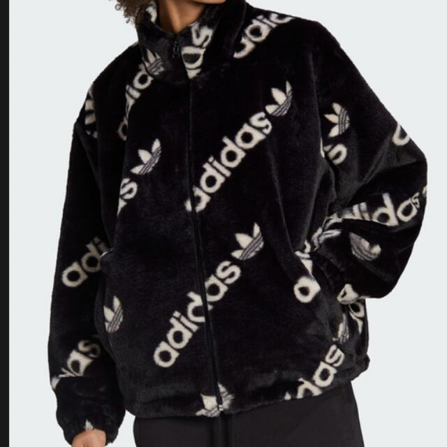 adidas - 新品 adidas フェイクファー ジャケットの通販 by 即 adidas - 新品 adidas フェイクファー ジャケットの通販 by 即