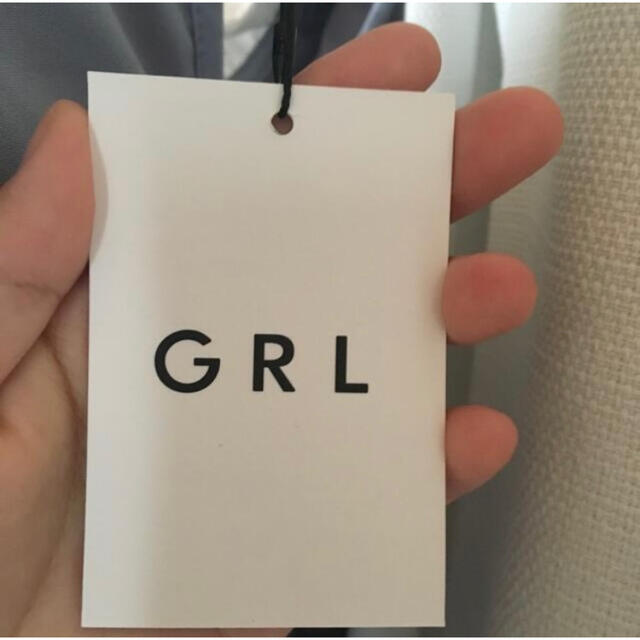 GRL(グレイル)のGRL リボンタイ付きバイカラーワンピース レディースのワンピース(ひざ丈ワンピース)の商品写真