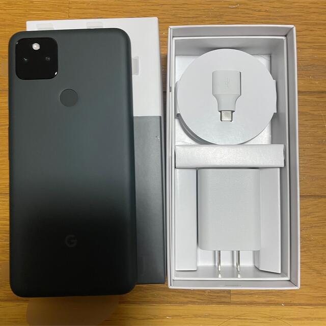 Google Pixel5a5G ブラック 1