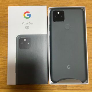 グーグルピクセル(Google Pixel)のGoogle Pixel5a5G ブラック(スマートフォン本体)