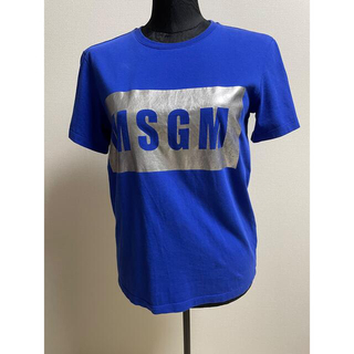 エムエスジイエム(MSGM)のMSGMミラーロゴTシャツ(Tシャツ(半袖/袖なし))